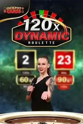 Tavolo Dynamic Roulette 120x di Pragmatic Live
